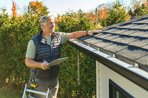 Professional Roof Replacement technician working in Talmage, NE